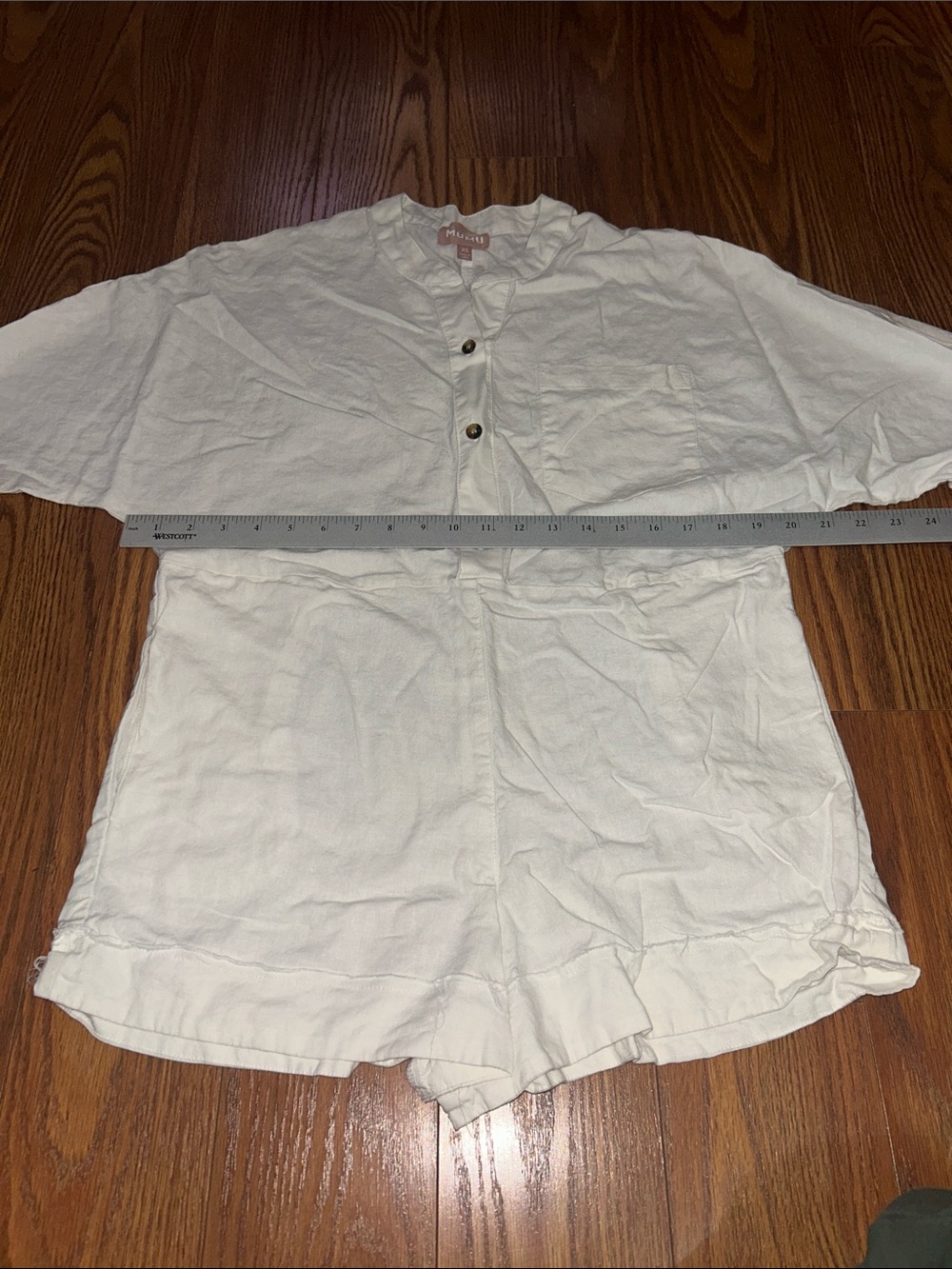 Show Me Your Mumu Horton Romper Size S Women’s White Lifhtweight Romper Sz XS - Picture 8 of 9